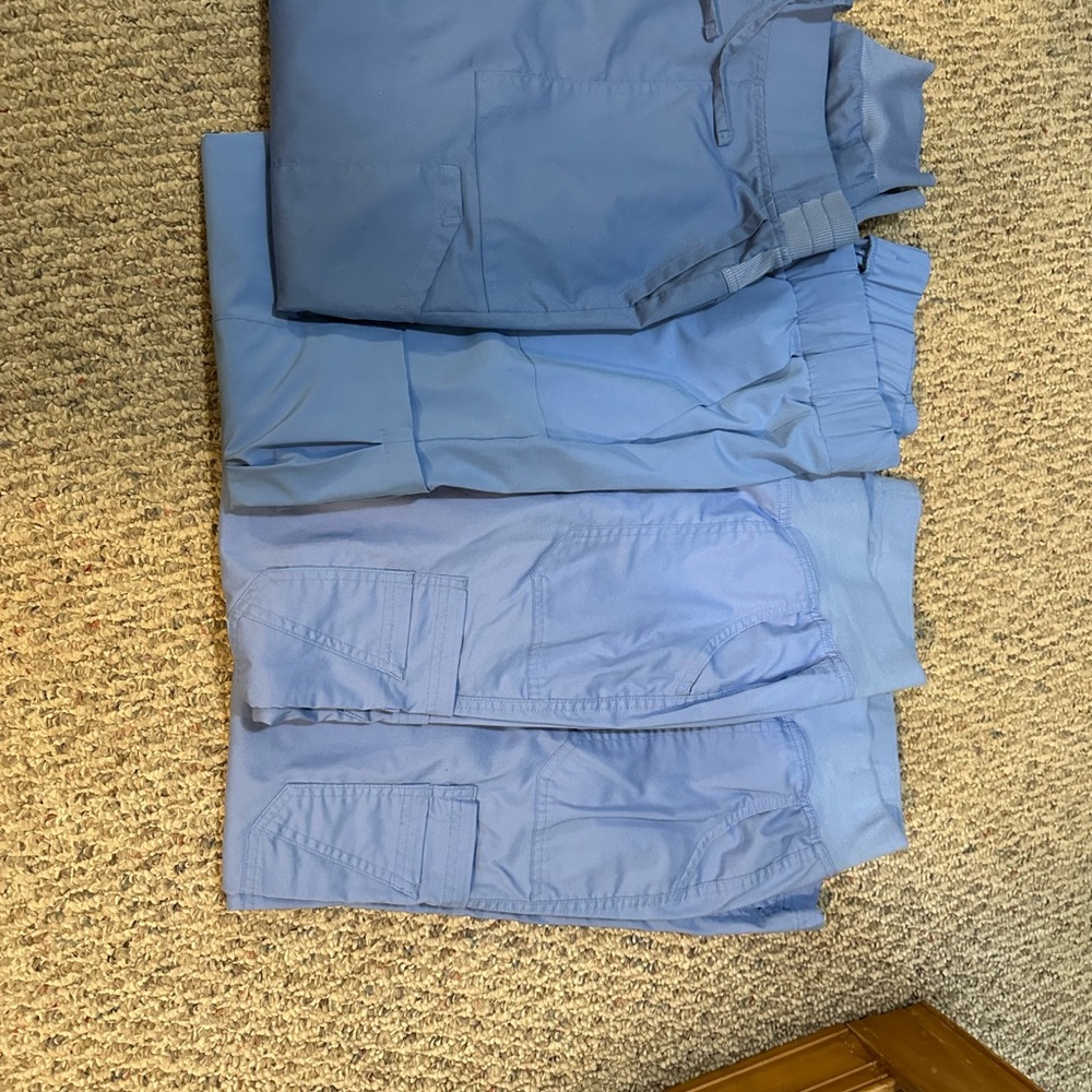 Ceil Blue Scrub Pants Lot